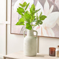 Green Hydrangea Leaf Stem