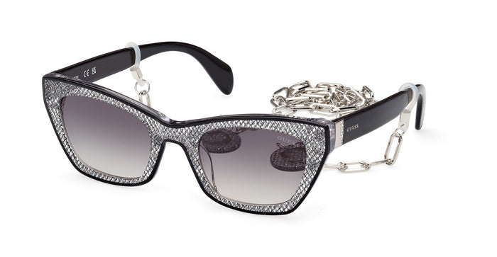 Guess GU7873 Shiny Black/Gradient Smoke #colour_shiny-black-gradient-smoke