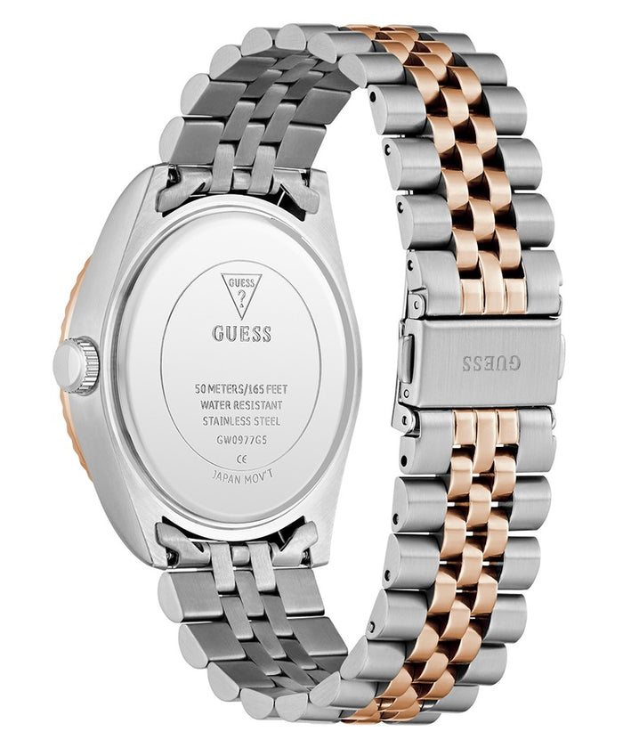 Guess Jaden 2-Tone Multi-function Date Men's Watch, GW0977G5