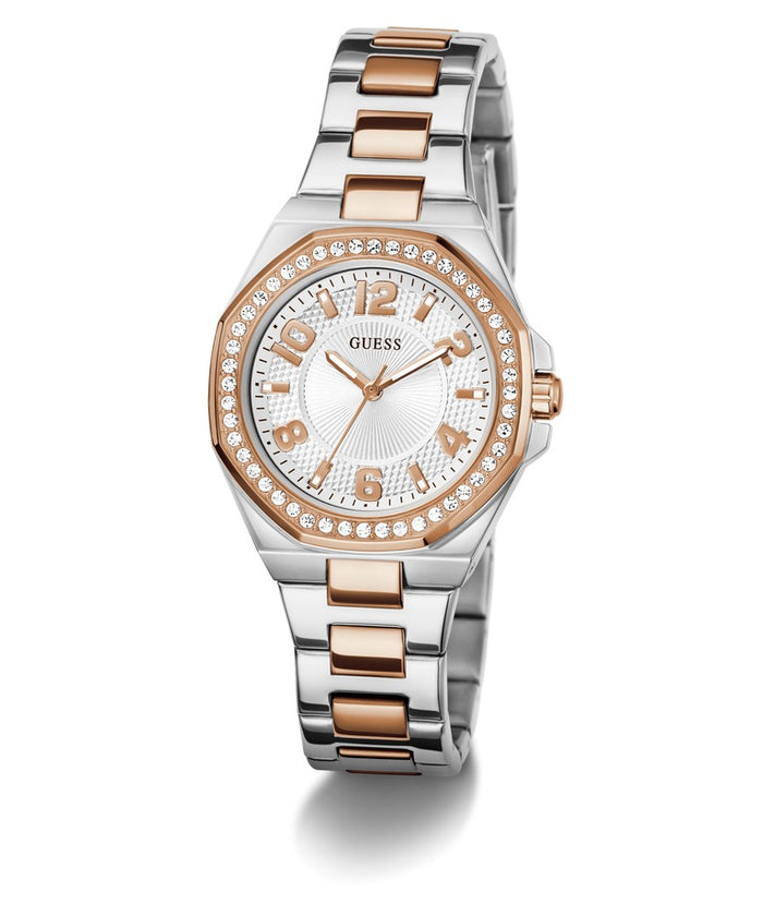 GUESS Ladies 2-Tone Analog Watch Women's Watch, GW0877L4