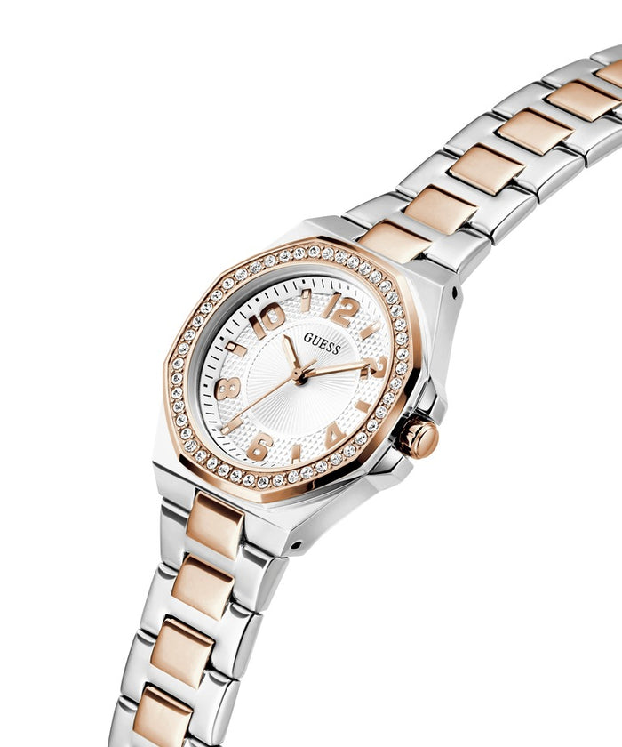 GUESS Ladies 2-Tone Analog Watch Women's Watch, GW0877L4