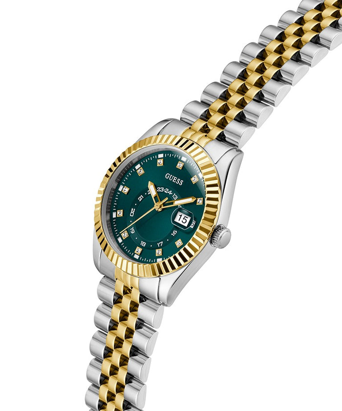 GUESS Ladies 2-Tone Multi-function Date Watch Women's Watch, GW0936L3