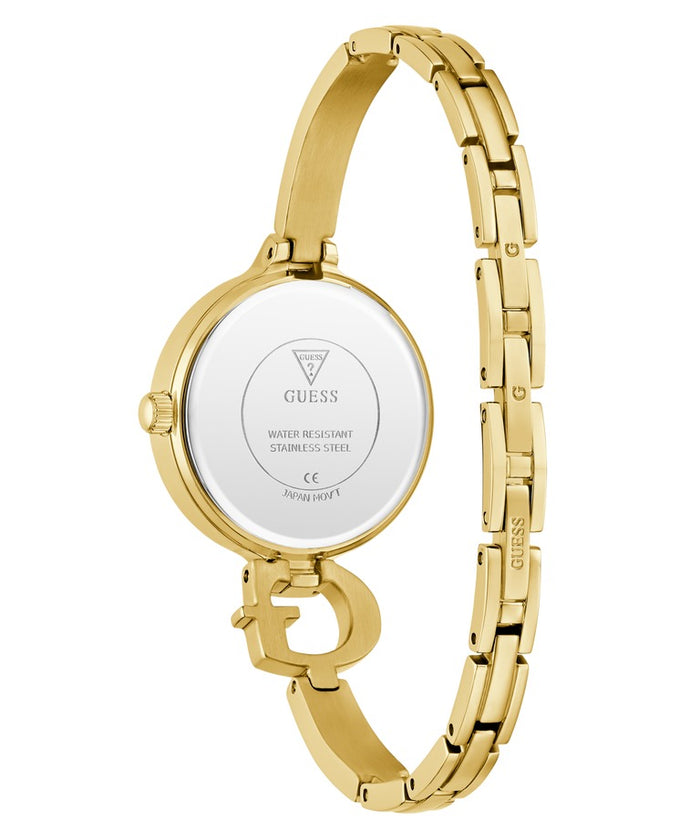 GUESS Ladies Giselle Gold Tone Analog Watch Women's Watch, GW0929L2