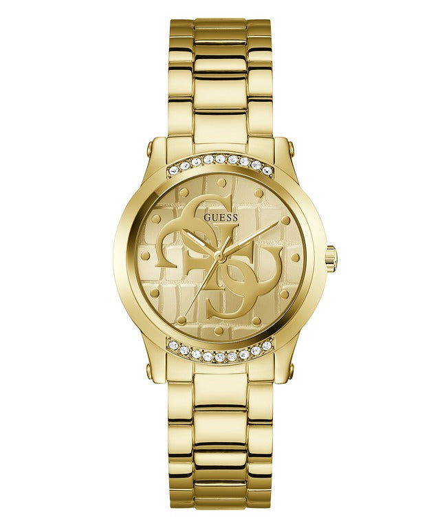 GUESS Ladies Gold Tone Analog Watch Women's Watch, GW0861L2