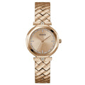 GUESS Ladies Rose Gold Tone Analog Watch Women's Watch, GW0613L3