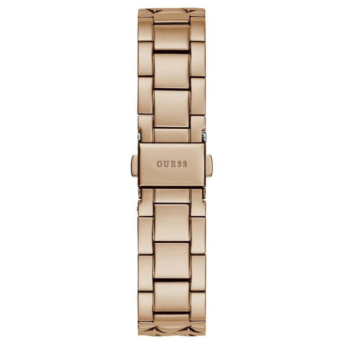 GUESS Ladies Rose Gold Tone Analog Watch Women's Watch, GW0613L3
