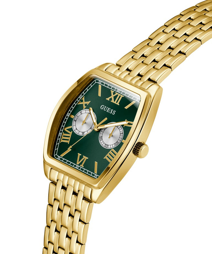 GUESS Mens Gold Tone Multi-function Watch Men's Watch, GW0975G2