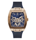 Guess Quartz Blue Dial Analog Stainless Steel Men's Watch, GW0202G4