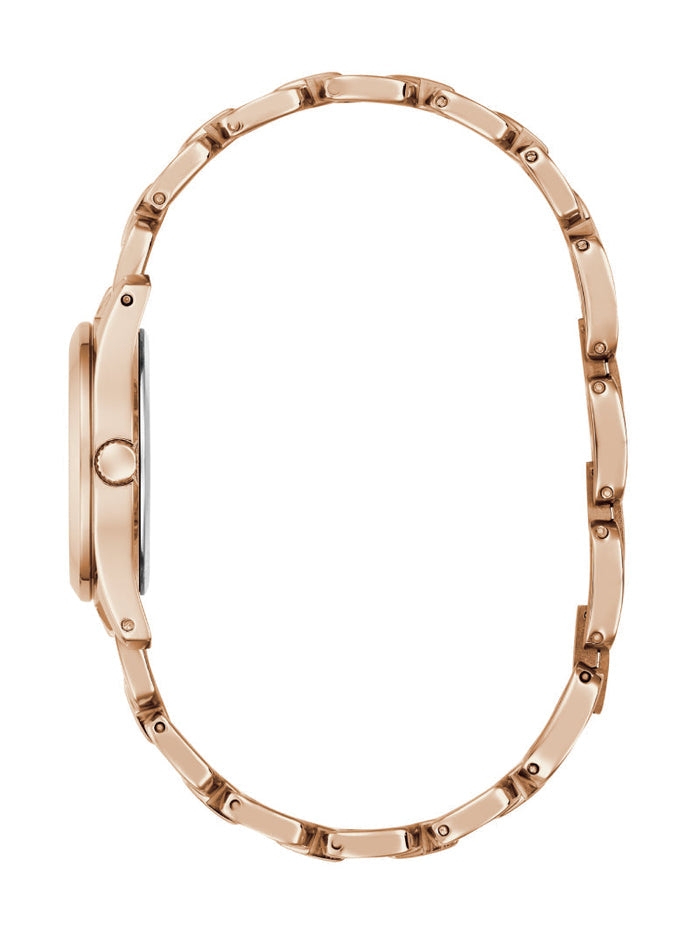Guess Veda Rose Gold Round Quartz Women's Watch, GW0927L4