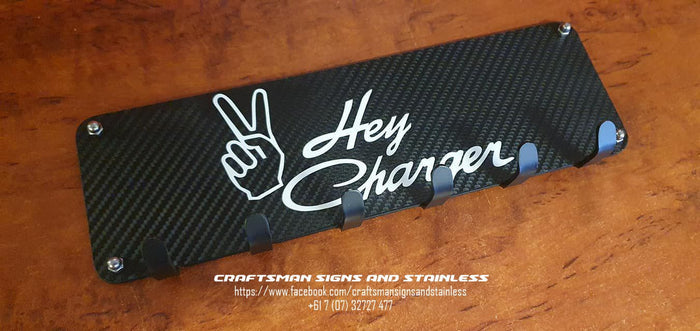 Key Ring holder (KRH), wall mounted Charger (Hey)
