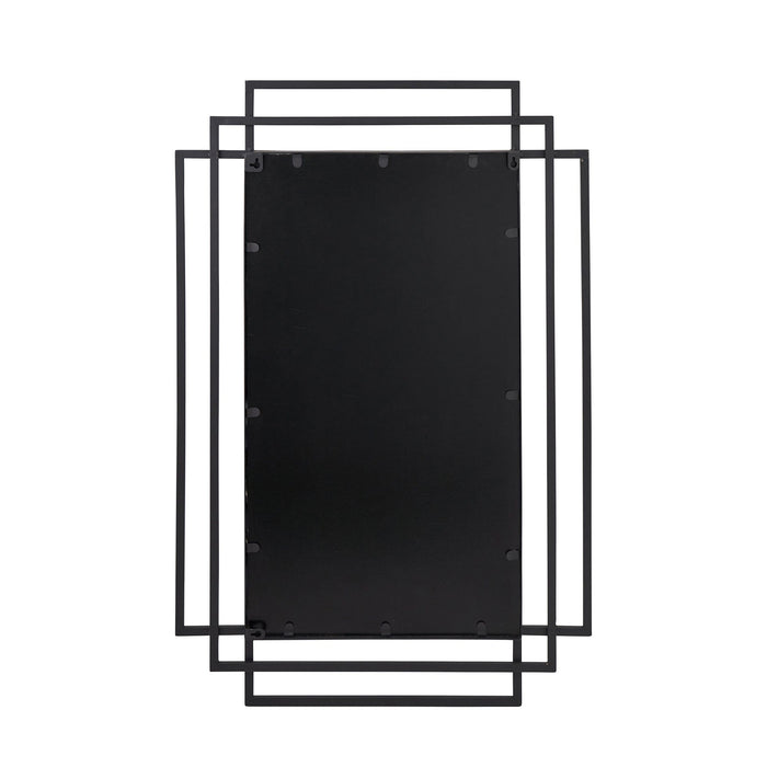Ruma Black Rectangular Multi Framed Wall Mirror | Home Accents | Rūma