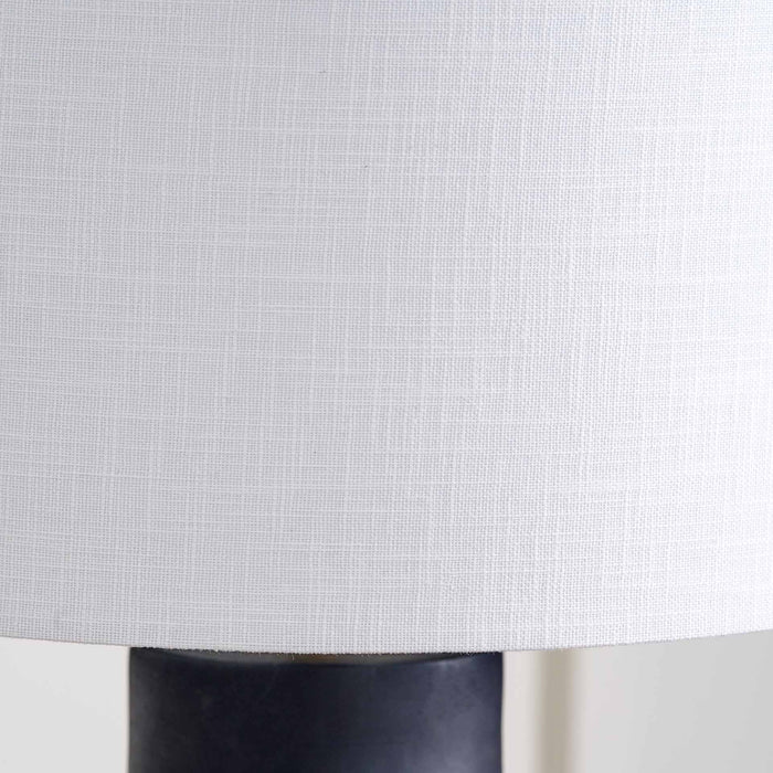 Leonie Black Terracotta Table Lamp Base