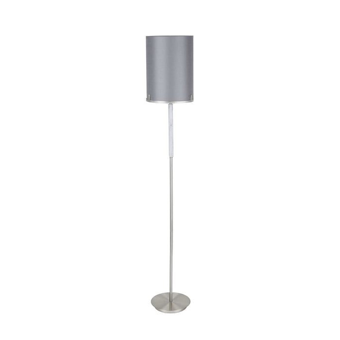 Ruma Silver and Grey Marble Floor Lamp | Lighting | Rūma