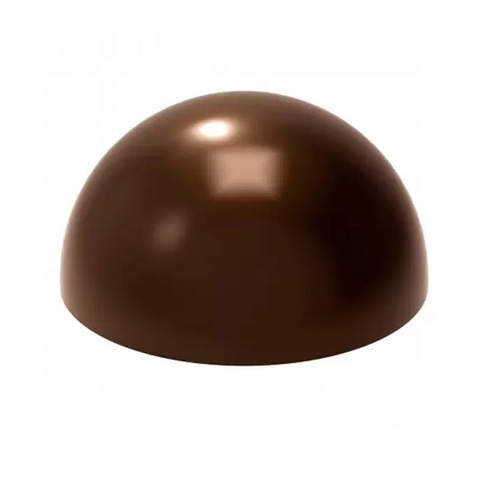 Martellato MA5004 polycarbonate half sphere mold with 24 cavities dia. 24 mm, Professional transparent chocolate praline mold
