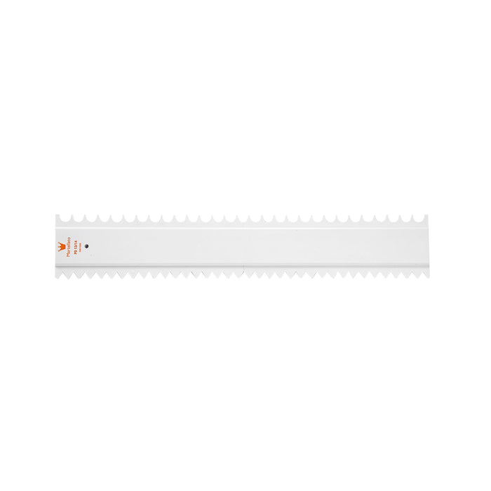 Martellato professional Charlotte fluted pattern pastry comb 70 cm