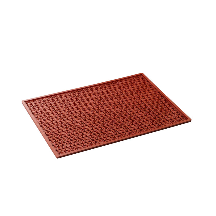 Martellato Majolica pattern silicone relief mat H 30 mm