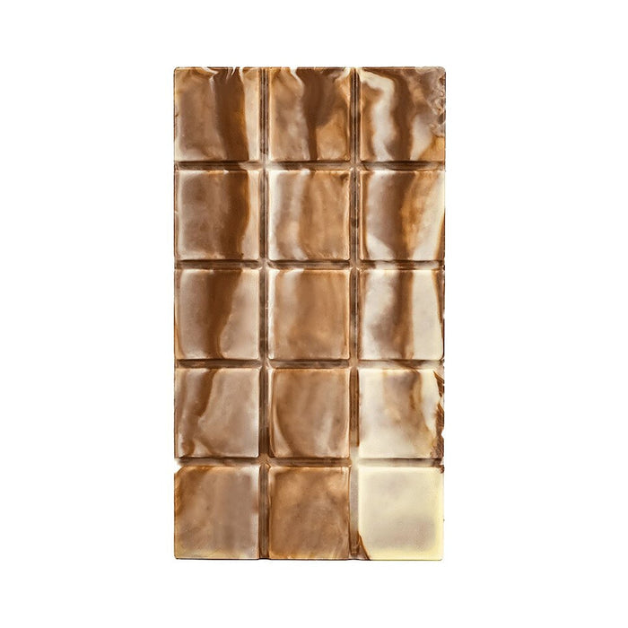 Martellato MA6050 Giga tablet polycarbonate chocolate mold with 3 cavities, Transparent professional chocolate bar mold