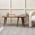 Meava Dark Ash Coffee Tables S/2