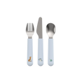 Mepal x Little Dutch 3 Piece Cutlery Set Forest Friends