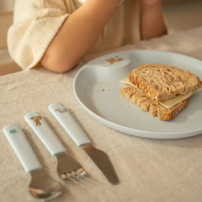 Mepal x Little Dutch 3 Piece Cutlery Set Forest Friends