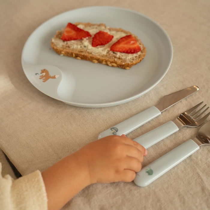 Mepal x Little Dutch 3 Piece Cutlery Set Forest Friends