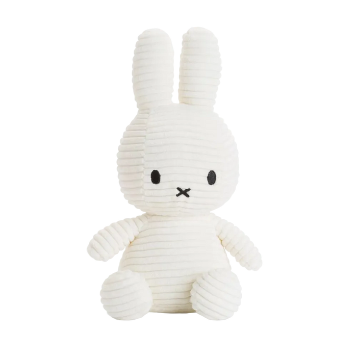 Miffy Corduroy Eco White 33cm