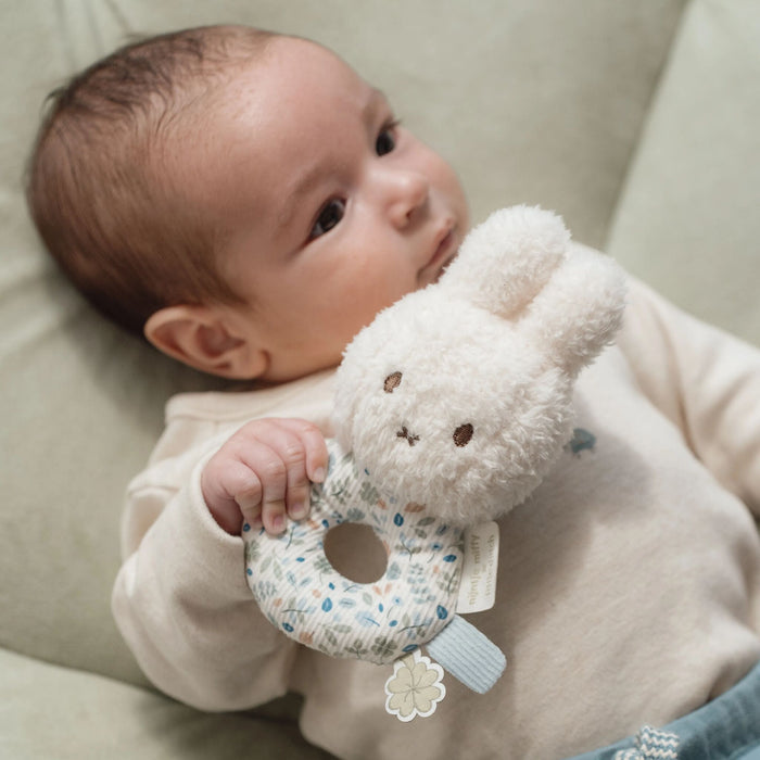 Miffy x Little Dutch Rattle - Lucky Leaves