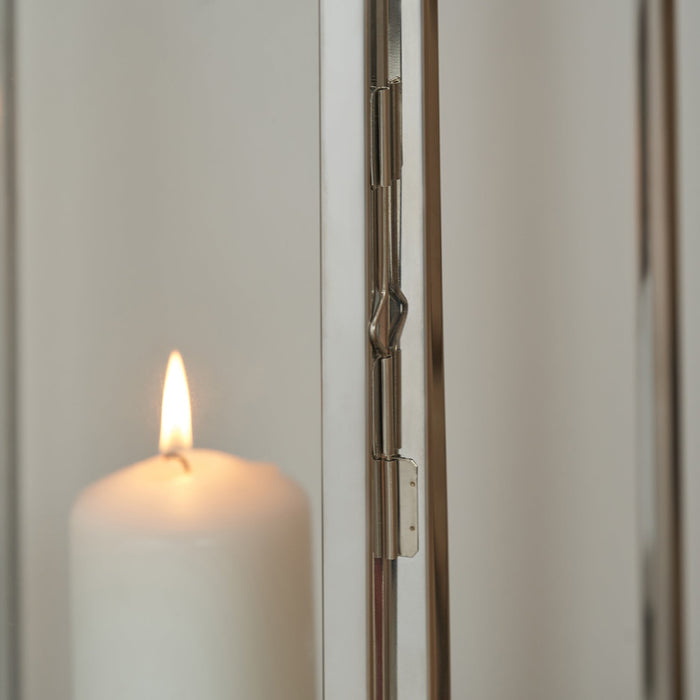 Miley Silver Large Lantern