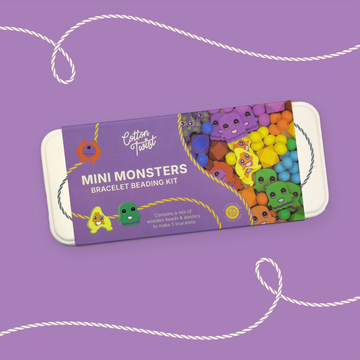 Mini Monster Bracelet Beading Kit Tin