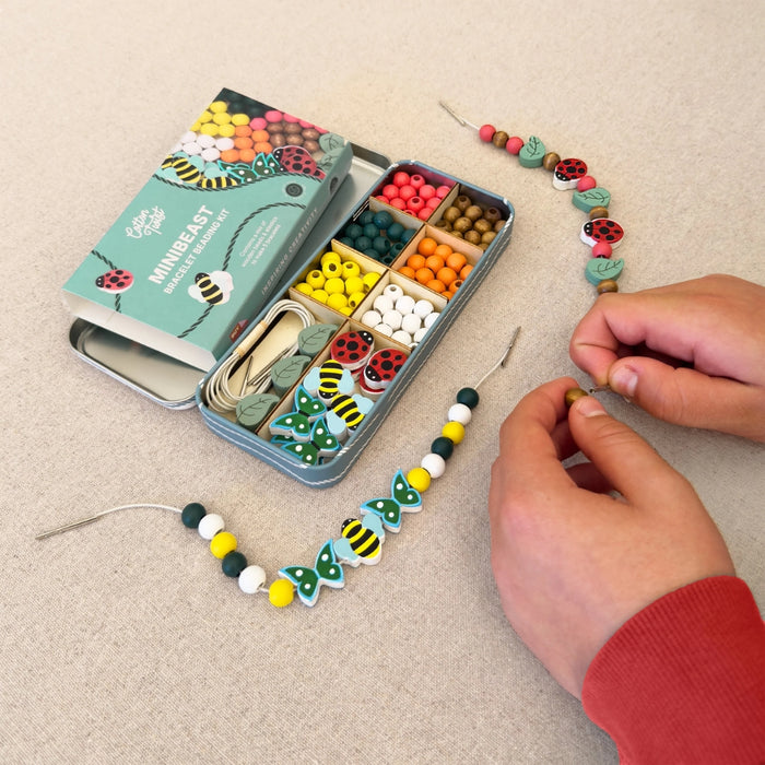 Minibeast Bracelet Beading Kit Tin