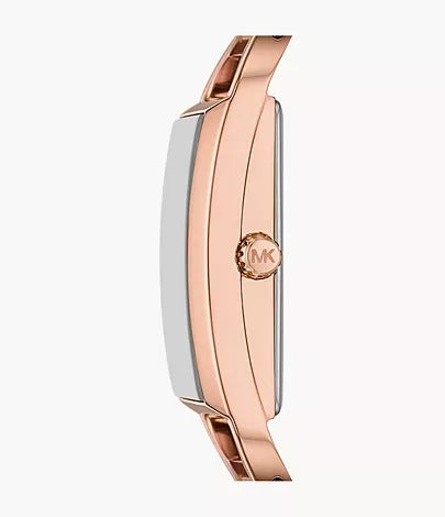 Michael Kors MK Empire Three-Hand Rose Gold-Tone Women's Watch, MK4858