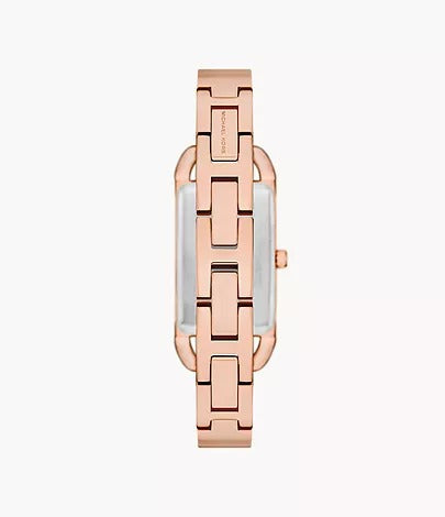 Michael Kors MK Empire Three-Hand Rose Gold-Tone Women's Watch, MK4858
