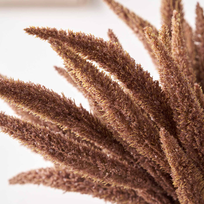 Mulberry Brown Dried Flower 5 Stem Bunch
