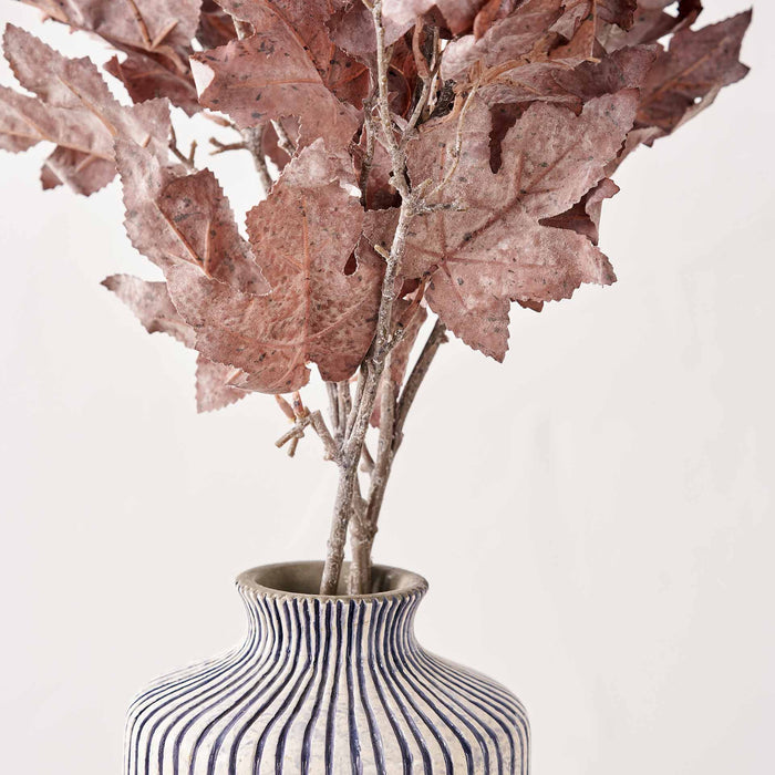 Mulberry Brown Maple Leaf Stem