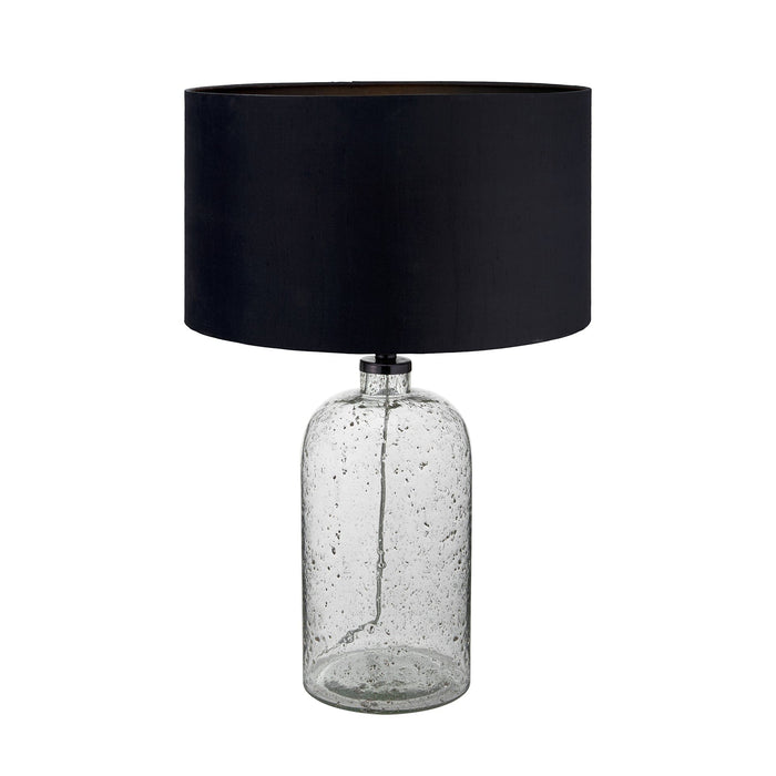 Ruma Grey Bubble Glass Table Lamp | Lighting | Rūma
