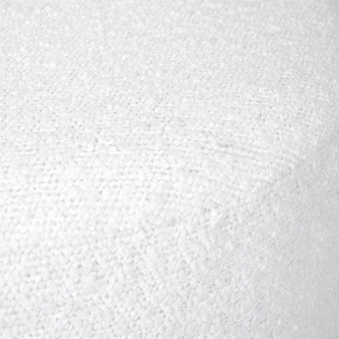 Ruma Bouclé Cylinder Pouffe | Furniture | Rūma