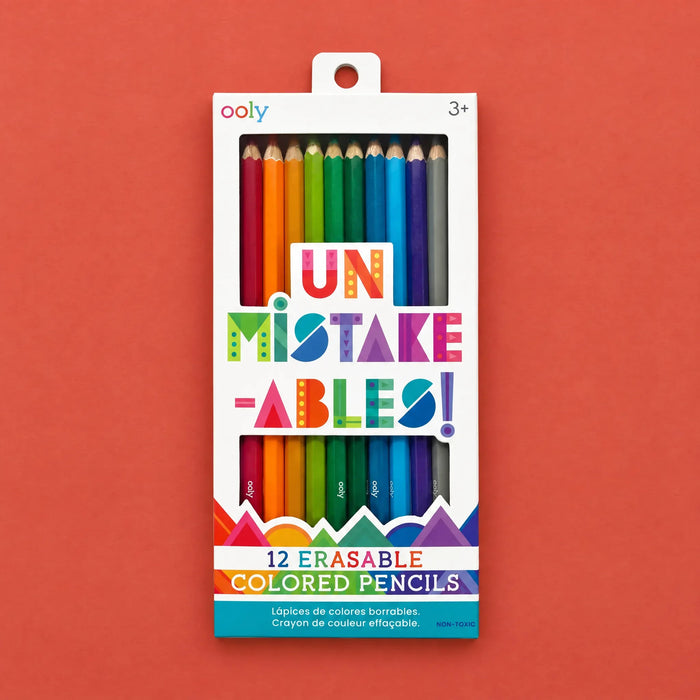 Ooly Un-Mistake-Ables!: Erasable Colouring Pencils