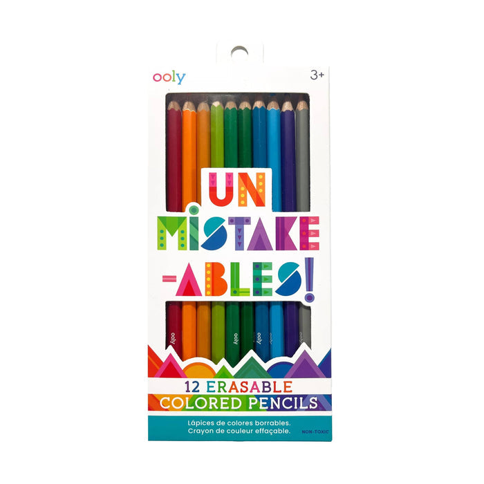 Ooly Un-Mistake-Ables!: Erasable Colouring Pencils