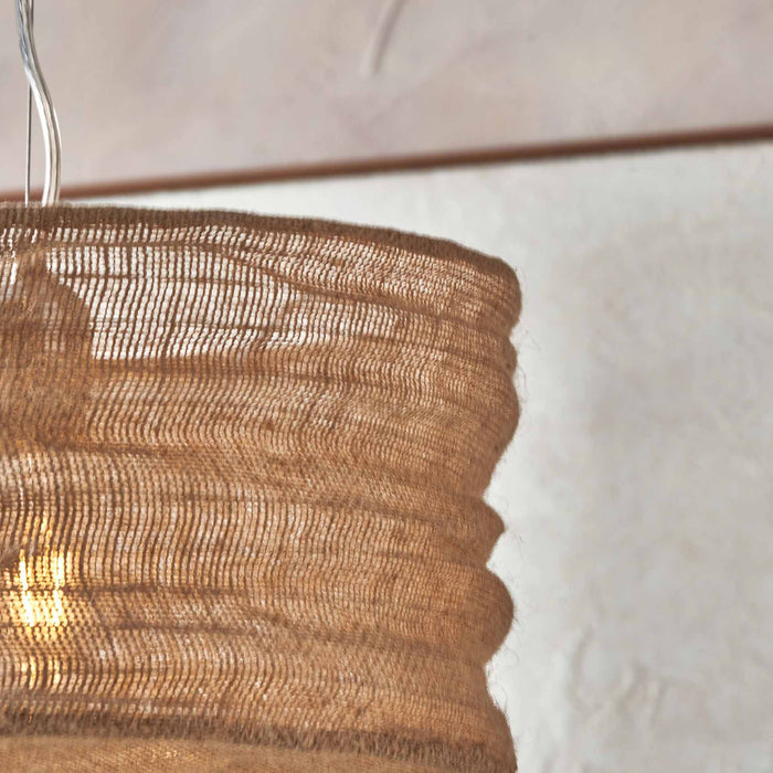 Otaru 50cm Natural Jute Pendant
