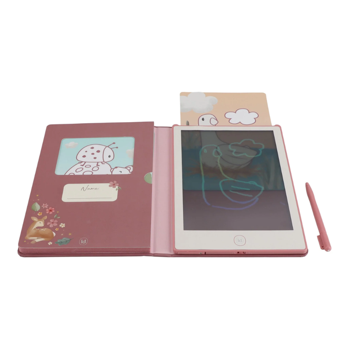 Pink Drawing Tablet - Fairy Garden