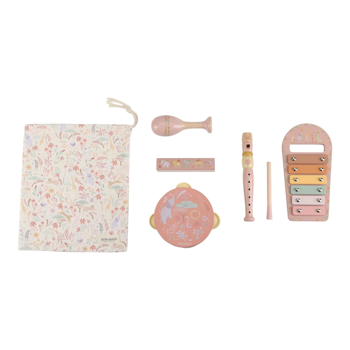 Pink Music Set - Safari Friends