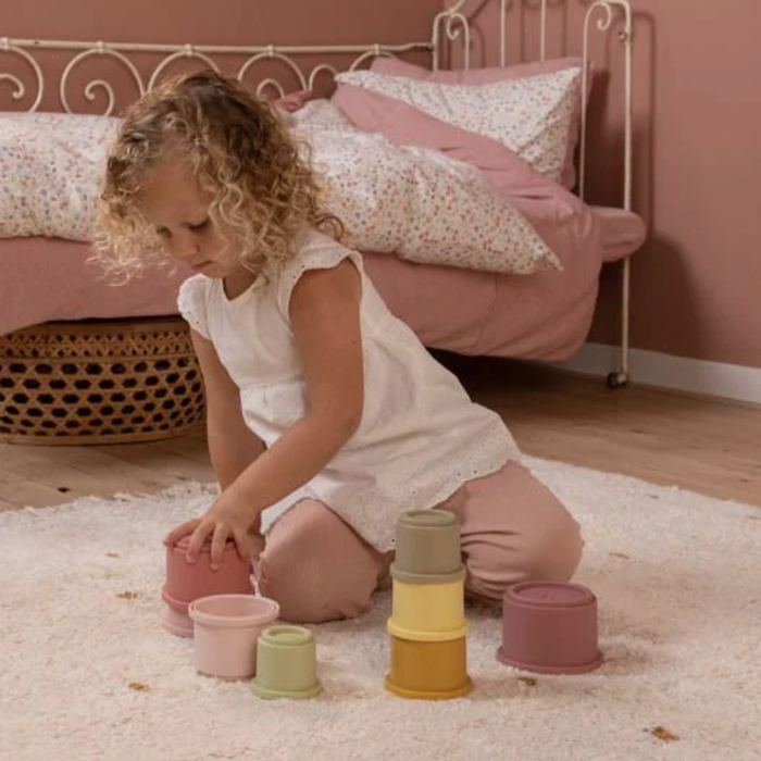 Pink Stacking Cups