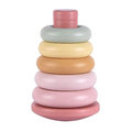 Pink Stacking Rings