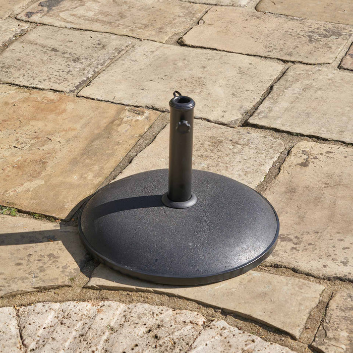 Platinum Piemonte Black Concrete 25KG Parasol Base