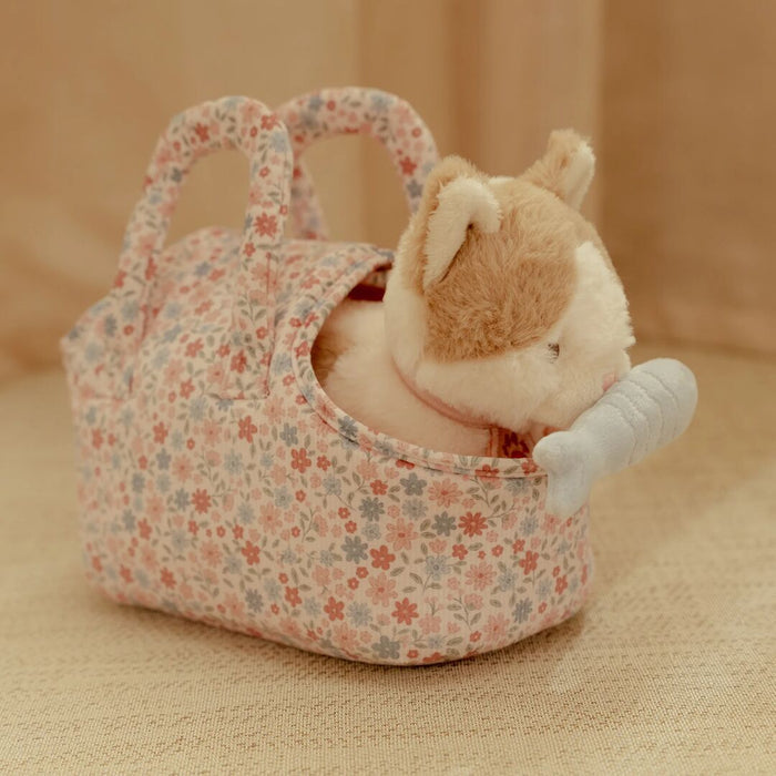 Plush Marley Cat in a Bag