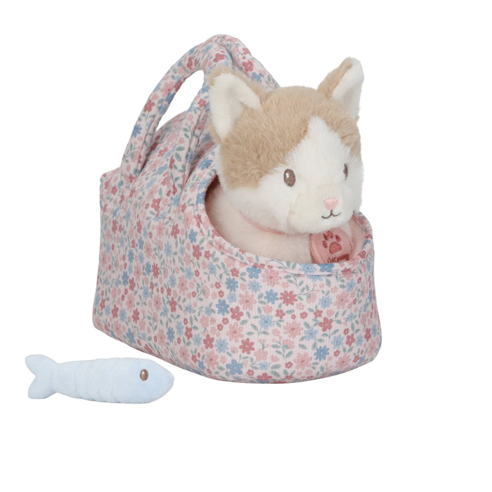 Plush Marley Cat in a Bag
