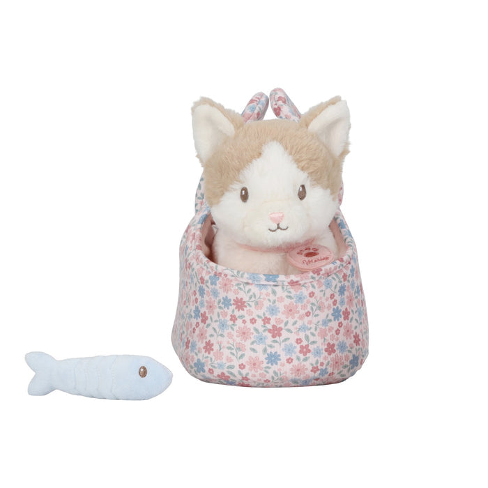Plush Marley Cat in a Bag