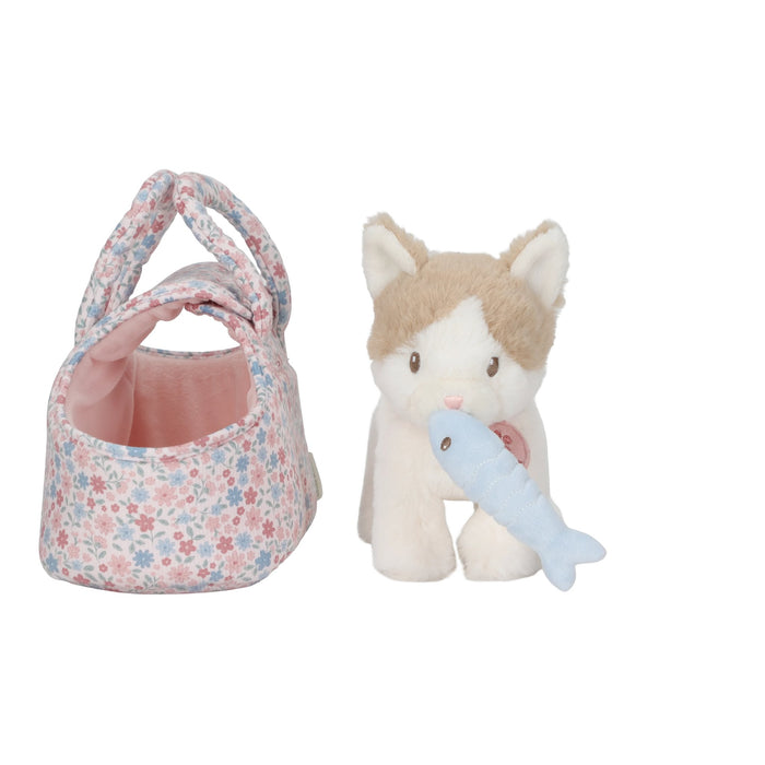 Plush Marley Cat in a Bag