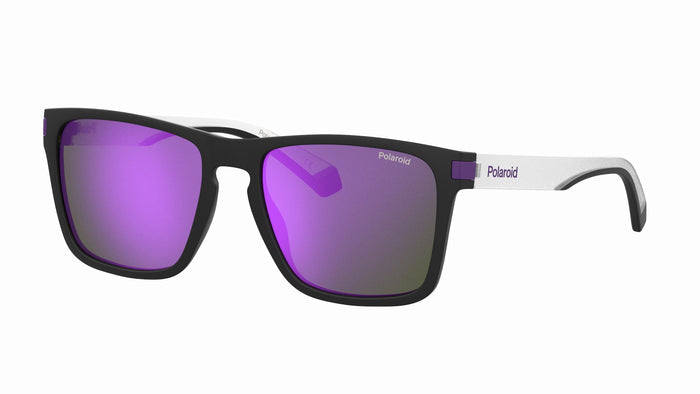 Matye Black Violet/Violet Mirror Polarised / 56
