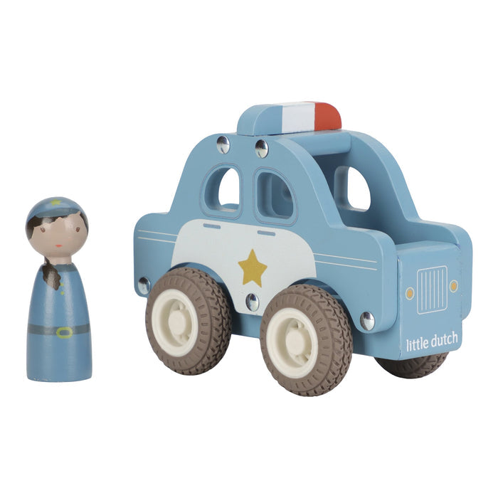 Police Car with Peg Doll